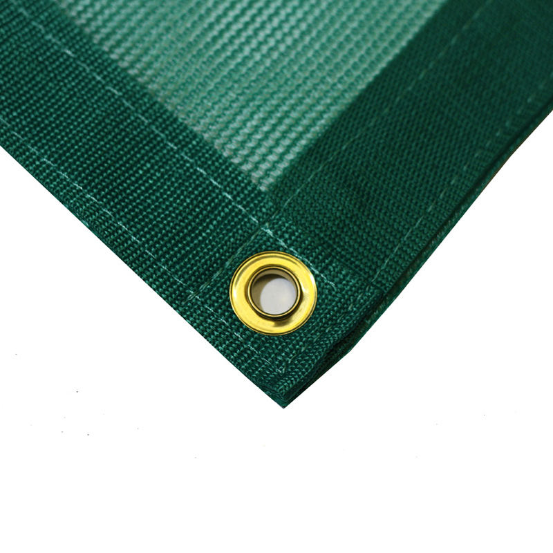 HDPE Mesh Tarp Truck Cover Outdoor Windproof Canopy with Grommets for Parking Trailer Fish Pond