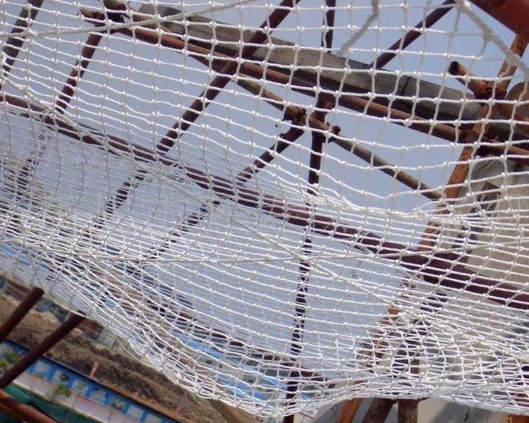 HDPE Safety Net UV‑Stabilized Construction Scaffold Fall Protection Net For Building Site Anti‑Fall Debris Blocking