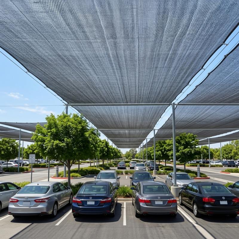 Shading Net 50% 30% 40% Pe Recycled Green White Black Sun Shading Nets